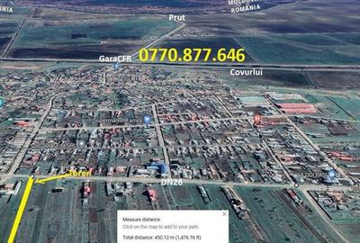 Sivita:Lot casa 2400mp-la sosea DN26-19km de Galati-Proprietar - 1
