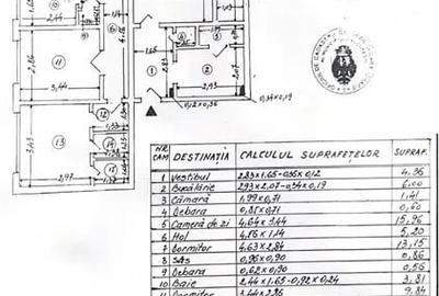 Apartament 4 camere -81,21 Mp-Nicolae Grigorescu-Salajan - 18