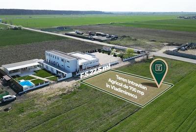 Teren de 700 mp, în Vladimirescu