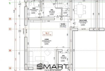 Casa tip Cvadruplex 110 mp teren 60mp cartier Arhitectilor - 6