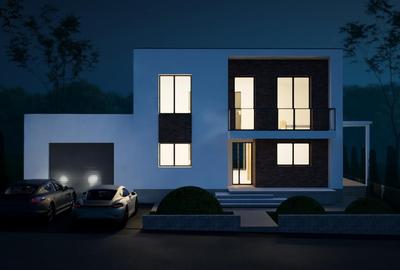 Casă individuală cu 4 camere cu Teren 580 Mp în Valea Lupului