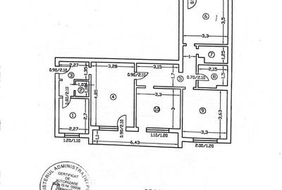 Apartament 4 camere, 84 mp, zona Tatarasi - 12
