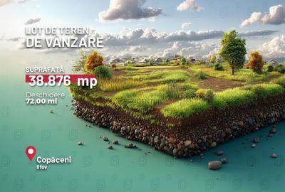 Teren de 38876 mp, în Copăceni - 3