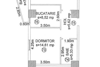 Apartament 2 camere - decomandat - et.3 - Mihai Viteazu - Lidl - 9
