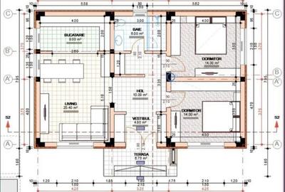 Casă cu 3 camere în Central - 6