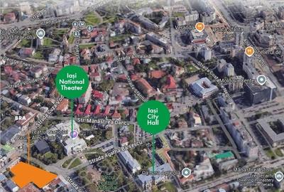 Teren Ultra Central lângă Teatrul Național - 6.626 mp - 1