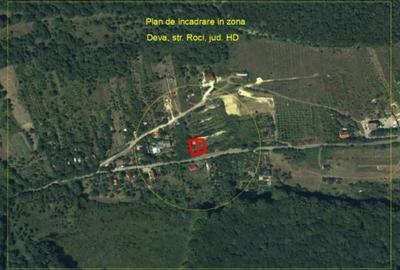 Teren de 850 mp, în Vulcan - 2