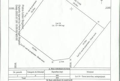 Teren de 804 mp, în Berceni - 2