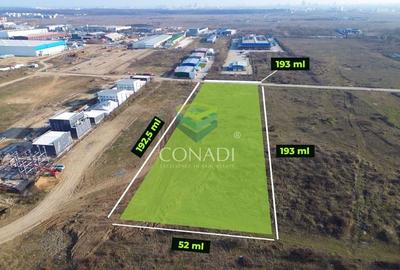 Teren de vanzare cu autorizatie pentru 2 hale - Otopeni - 10.000 mp
