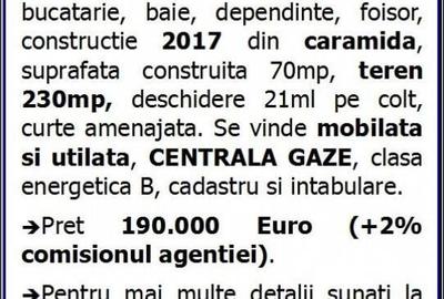 Bratianu, casa 3 camere de vanzare, mobilata, gaze, vanzari Constanta, - 9