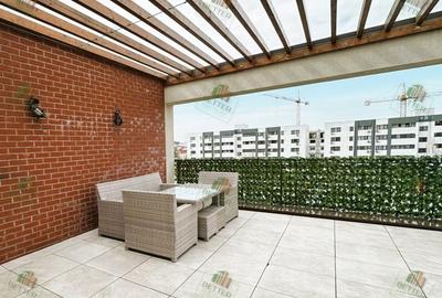 Penthouse cu 2 camere semidecomandat, mobilat în Apărătorii Patriei - 4