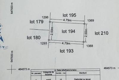 Teren agricol intravilan de 12 mp, în Tractorul - 4