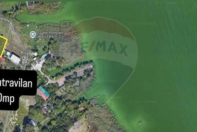 Teren de vanzare  cu utilitati si vedere lac in Palazu Mare Constanta