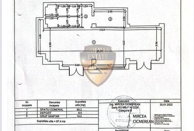 Spatiu comercial 87.4 mp , parter, Agigea zona Ro Ro - 2