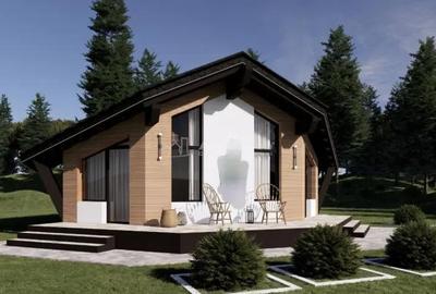 Casă cu 2 camere cu Teren 300 Mp în Stupini - 9