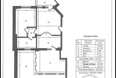 Apartament cu 3 camere decomandat, mobilat în Dristor - 15