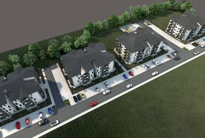 Garsoniera 42mp utili, ansamblu cu 4 blocuri tip vila, Sanpetru - 3