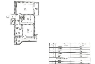 Apartament 2 camere decomandat 61mp Piata Victoriei, Banu Manta - 3