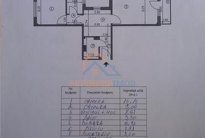 Apartament cu 2 camere de vanzare, zona Titan - 1