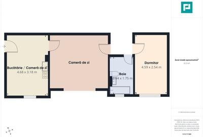 Apartament cu 2 camere semidecomandat, mobilat în Lipovei - 5