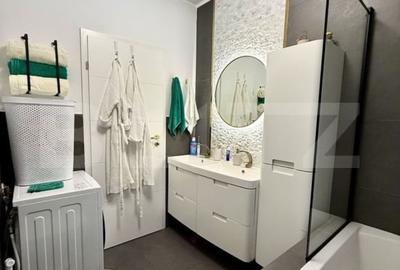 Apartament cu 3 camere semidecomandat, mobilat în Florești - 11