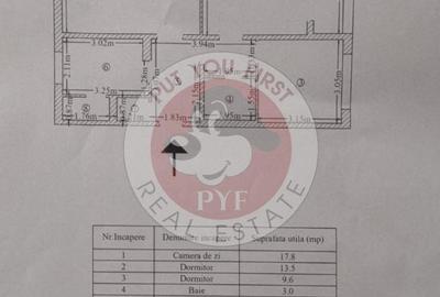 Teius | Apartament 3 camere | decomandat | 69mp | B11251 - 9