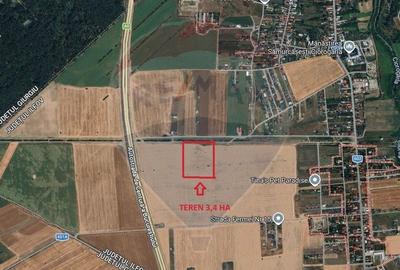 Teren Construcții intravilan de 34260 mp, în Dârvari - 1