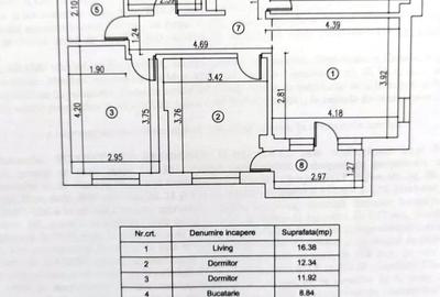 Apartament cu 3 camere decomandat în Chiajna - 15