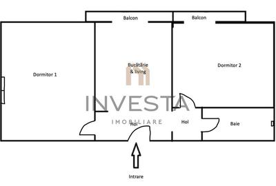 Apartament complet mobilat, 2 camere + 2 balcoane, Zorilor! - 7