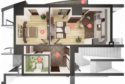 Apartament  2 camere Manastur bloc nou | Calea Floresti - 6