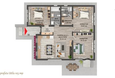 Casa Parter Bod 500 mp teren 110 mp utili - 6