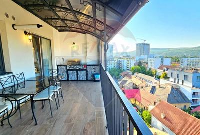 Inchiriere penthouse superfinisat cu 3 camere in zona Centrala - 8