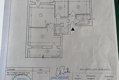 Apartament cu 3 camere decomandat în Central - 1