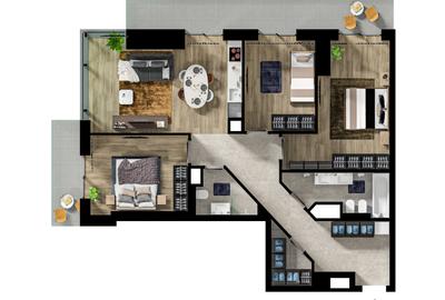 Apartament 4 camere Oxygen Residence - 3