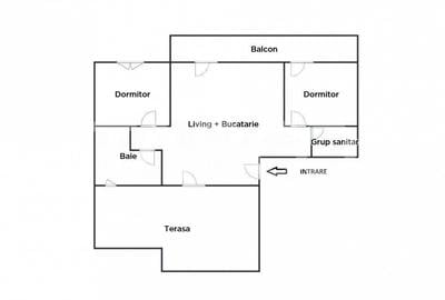 Apartament cu 3 camere decomandat în Central - 7