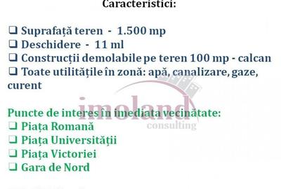 Vanzare - teren 1500 mp - Ultracentral - Cismigiu - 3