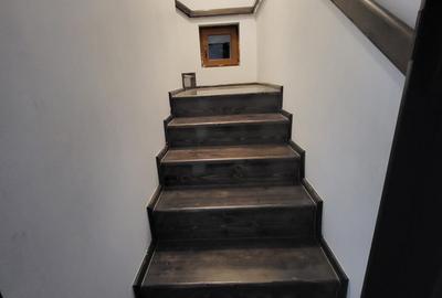 Casă individuală(P+!E+pod)+casă parter în aceeași curte. Teren 270 mp.Curte 150 - 14