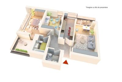 Apartament cu 3 camere decomandat în Străulești - 12