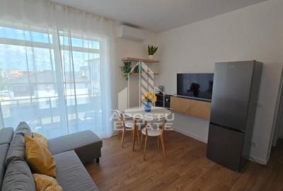 Apartament cu 2 camere semidecomandat, mobilat în Giroc