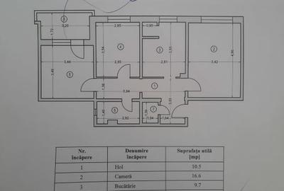 Apartament cu 3 camere decomandat, mobilat în Capitol - 13