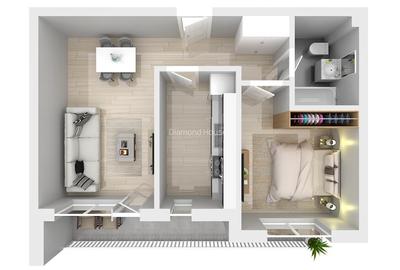 Apartament cu 2 camere decomandat în Central - 8