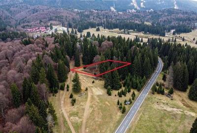 Teren cu potential:1.000 mp,proiect turistic/rezidential,Poiana Brasov