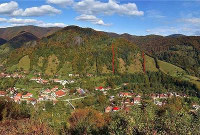 Teren de 22000 mp, în Rusca