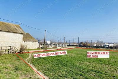 Teren de 5500 mp, în Nord