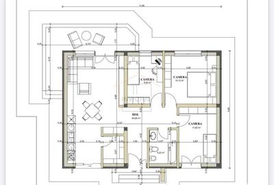 Casă cu 4 camere cu Teren 500 Mp în Câmpineanca - 10