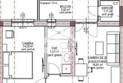 Apartament cu 2 camere în Central - 5