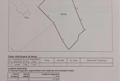 Teren de 1457 mp, în Lilieci - 4
