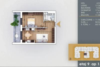 Apartament 2 camere, Theodor Pallady, langa metrou Nicolae Teclu - 2