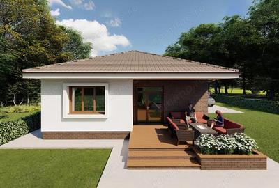 Casa, constructie noua, plan parter - Osorhei - IMOBIHOR - 3