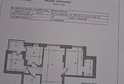 Apartament cu 3 camere decomandat, mobilat în Aviației